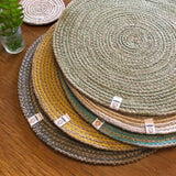 Respiin Spiral Jute Tablemat