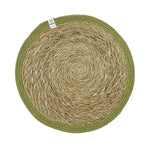 Respiin Round Seagrass & Jute Tablemat