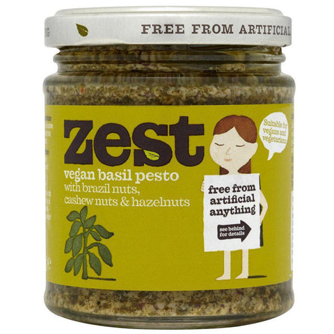 Zest Basil Vegan Pesto 165g