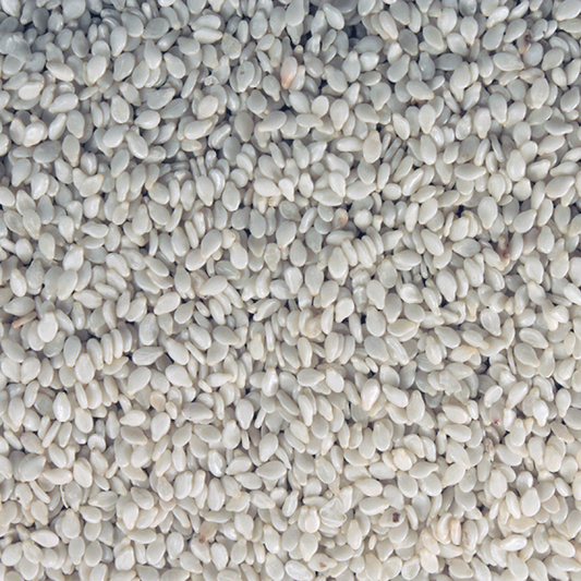 White hulled sesame seeds