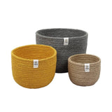 Respiin Jute Tall Basket Set