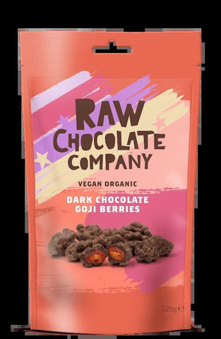 Vegan Dark Chocolate Goji Berries Bag 125g