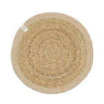 Respiin Round Seagrass & Jute Tablemat