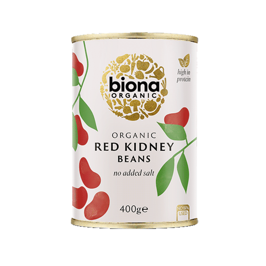 Organic Red Kidney Beans Tinned