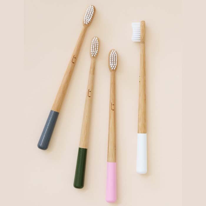 Truthbrush Medium Castor Oil Bristle Toothbrush