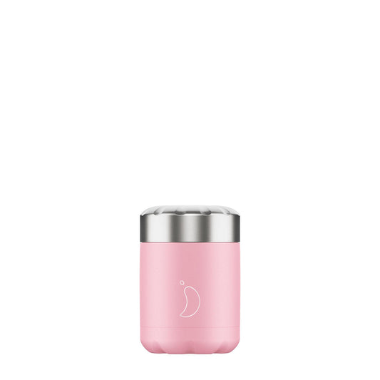 Chilly's Food Pot Pastel Pink