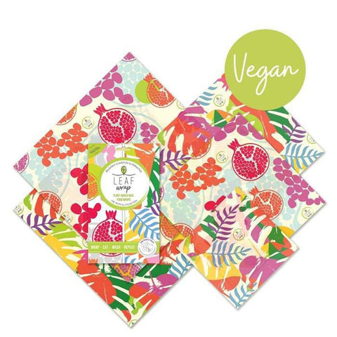 Vegan food wraps -family pack tropical