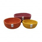 Respiin Jute Mini Bowl Set