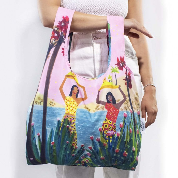 Bag made of plastic bottles hot sale