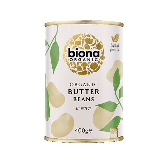 Organic Butter Beans Tinned