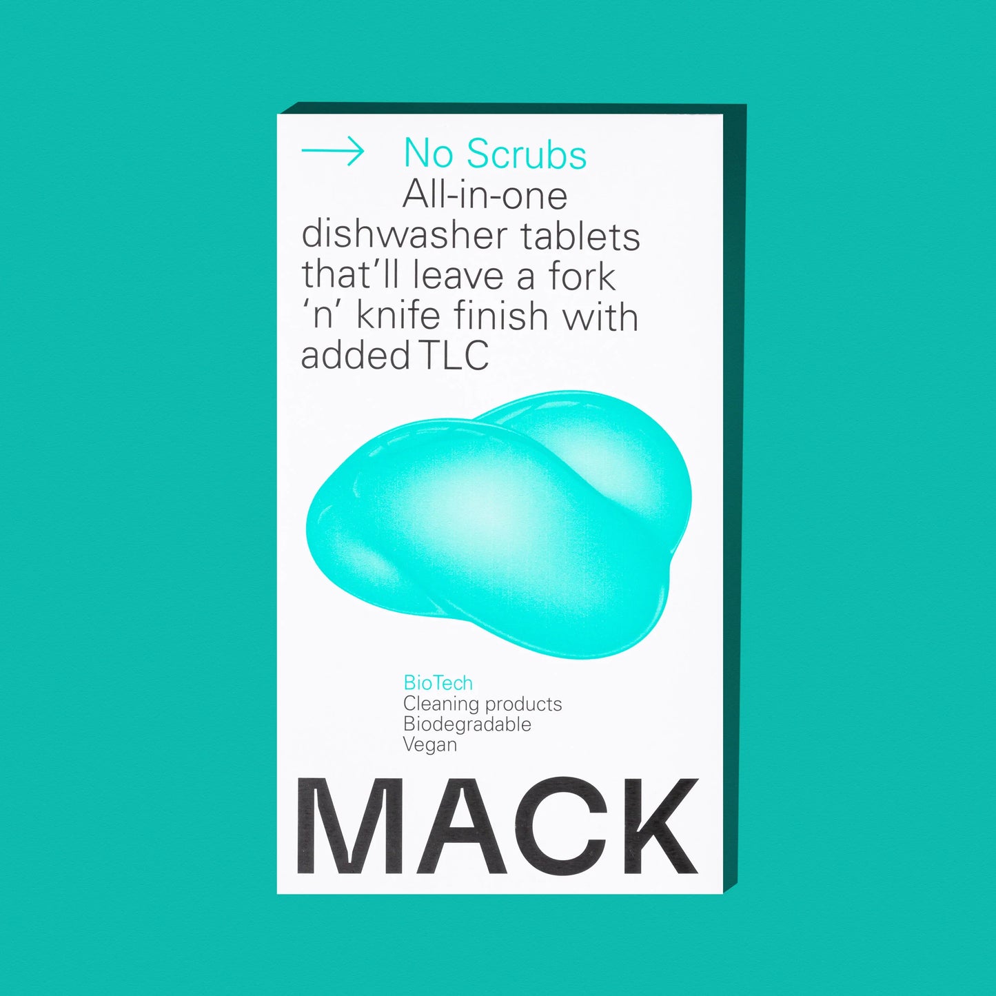 MACK No Scrubs - dishwasher tablets