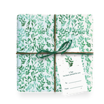 Wrapping paper & tag