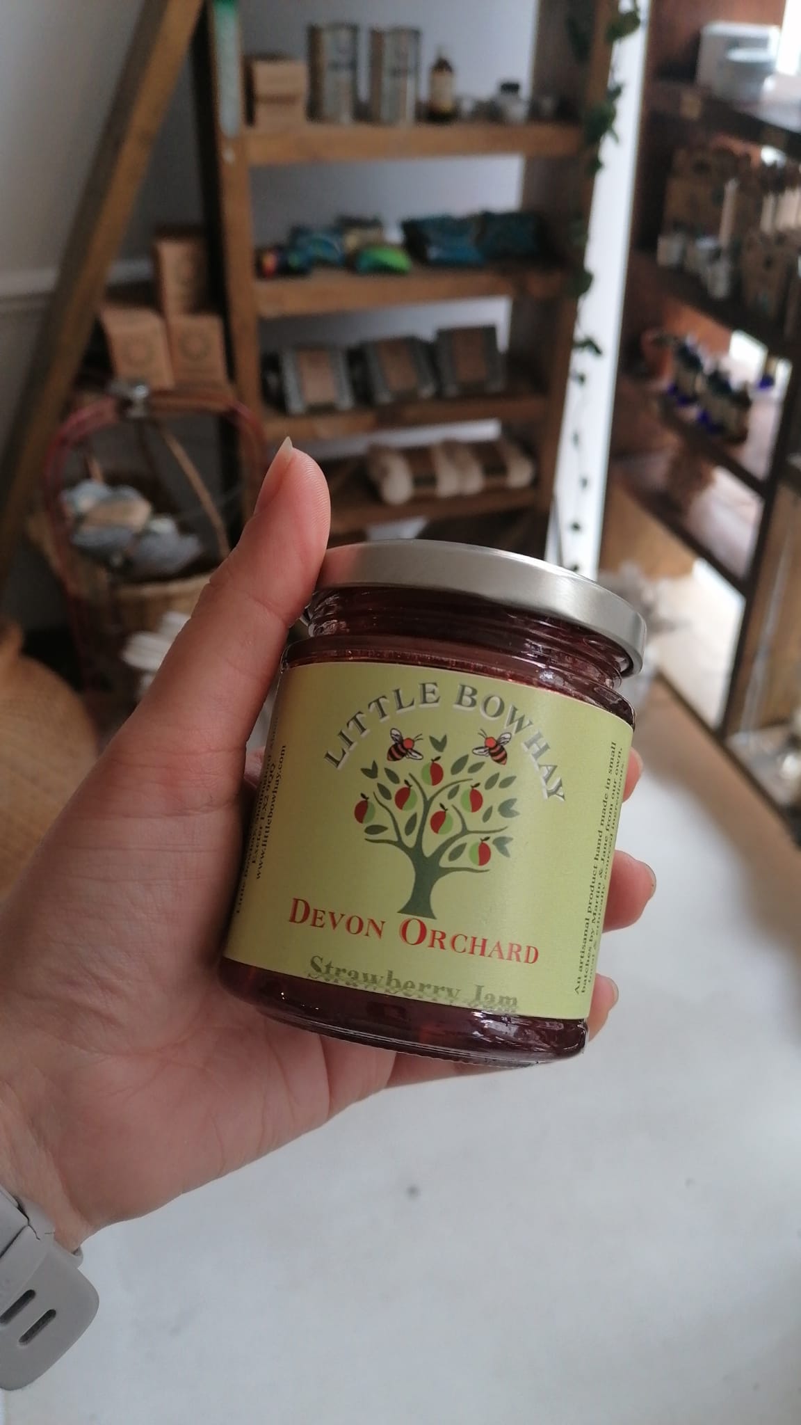 Little Bowhay Devon Orchard Strawberry Jam