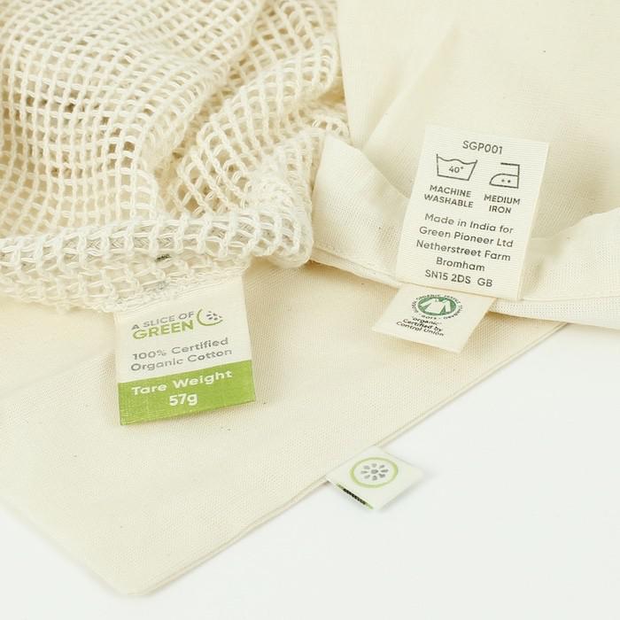 Organic Cotton MESH Produce Bag