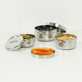 Kadapa - 3 x Stainless Steel Containers