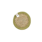 Respiin Woven Seagrass & Jute Coaster