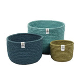 Respiin Jute Tall Basket Set