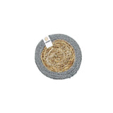 Respiin Woven Seagrass & Jute Coaster