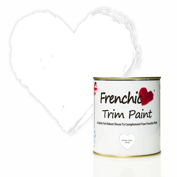 Frenchic Trim Paint- Whiter than White 500ml