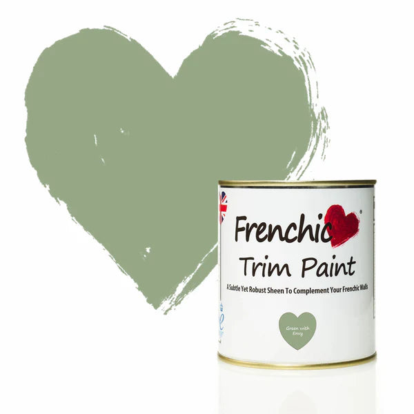 Frenchic Trim Paint- Green With Envy 500ml