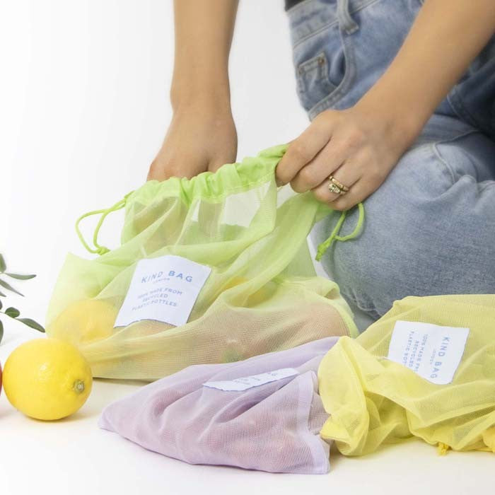 Mesh Produce Bags - Pack of 3