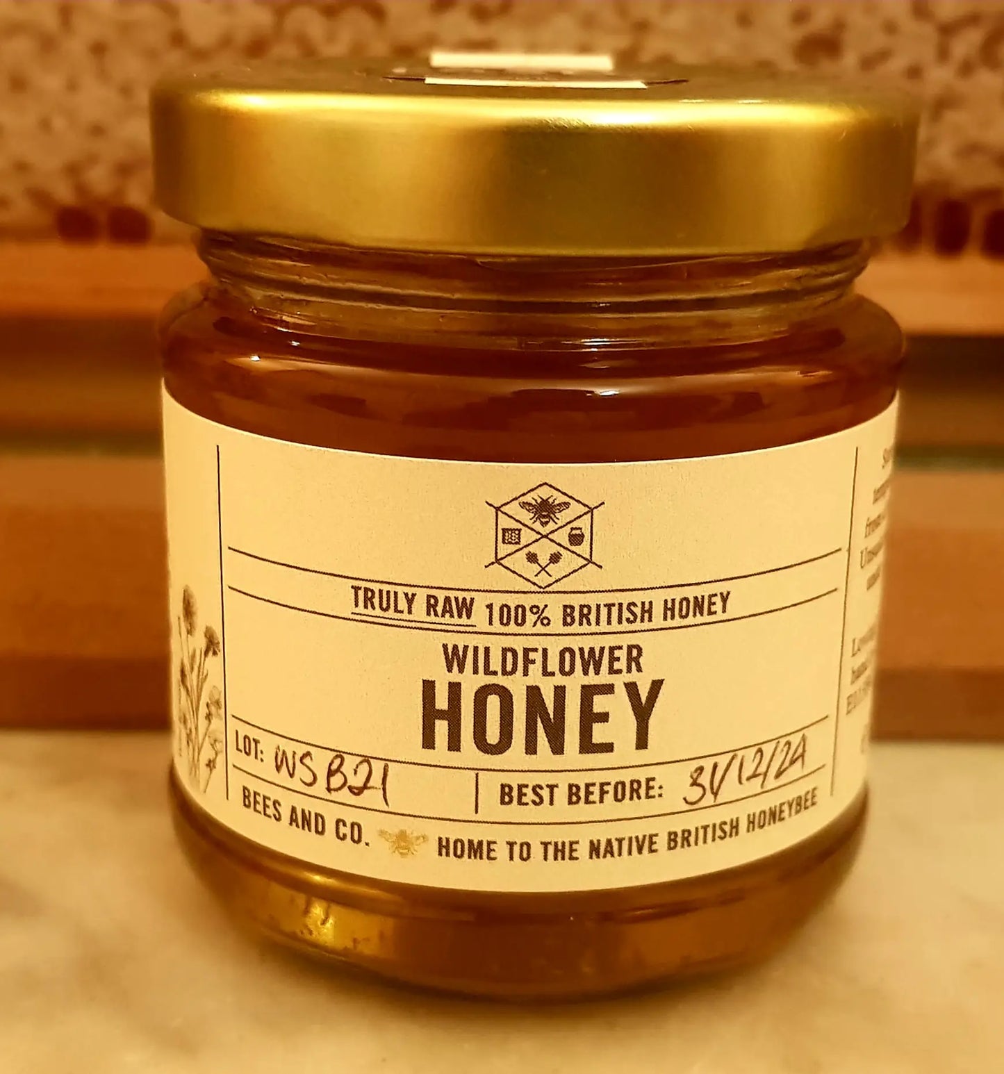 Raw British Wildflower Honey - Great Taste Award Winning | 8oz