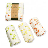 Organic Cotton Muslin Cloths 3 pack