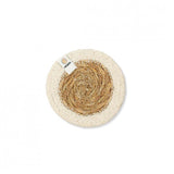 Respiin Woven Seagrass & Jute Coaster